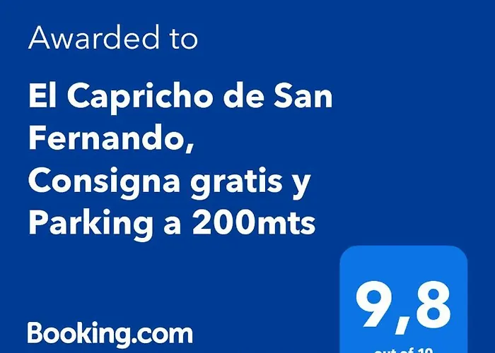 아파트 El Capricho De San Fernando, Consigna Gratis Y Parking A 200mts *